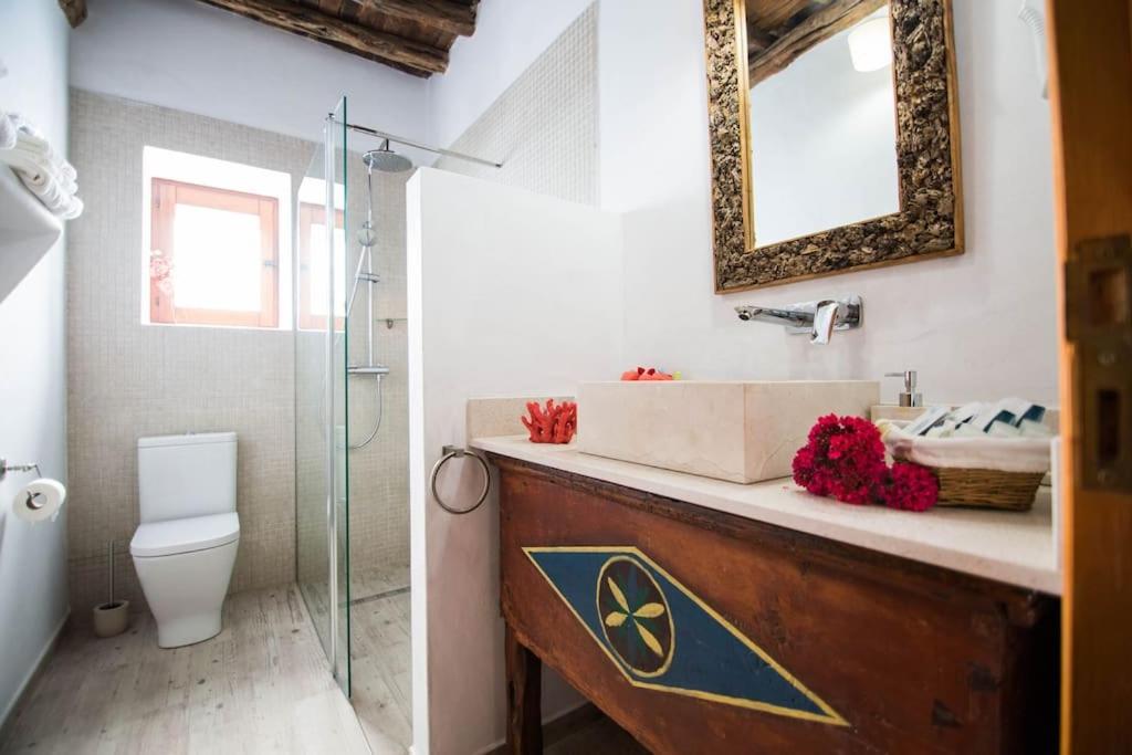 Casa Can Lluc Con Piscina, Jardin Y Vista Al Campo Sant Miquel de Balansat Exterior foto